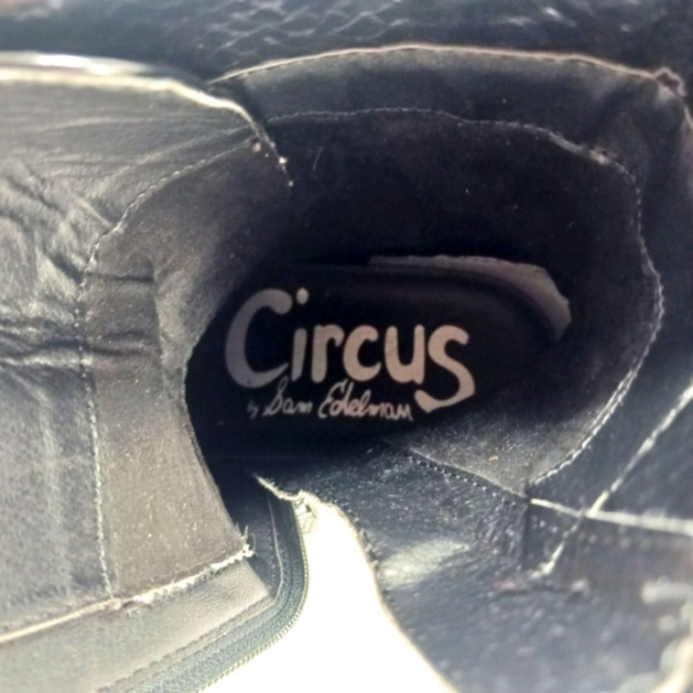 Circus By Sam Edelman Sanders Lug Sole Hiker/Goth/Witchy/Combat Boots Women's 9M - Picture 3 of 14